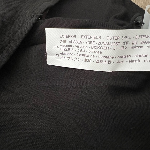 Zara NWT V-neck Black Spaghetti Strap Bodysuit - Picture 10 of 10